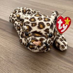 Beanie Baby - Freckles - Leopard with Tag